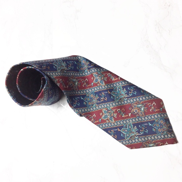 Vintage Christian Dior Monsieur Men’s Silk Necktie - Picture 3 of 3